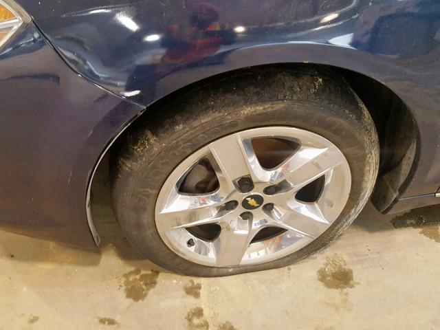 1G1ZC5E0XAF197965 - 2010 CHEVROLET MALIBU 1LT 蓝色 照片 9