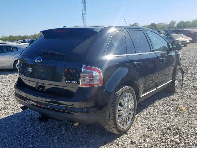 2FMDK39C78BA71695 - 2008 FORD EDGE LIMIT BLACK photo 4