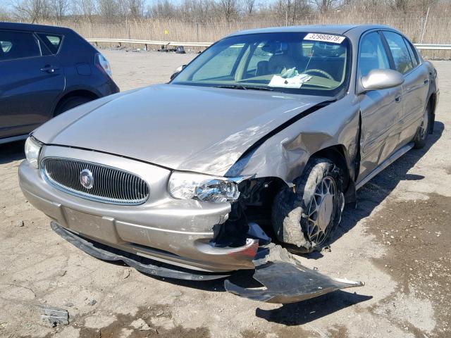 1G4HP52K544120607 - 2004 BUICK LESABRE CU TAN photo 2