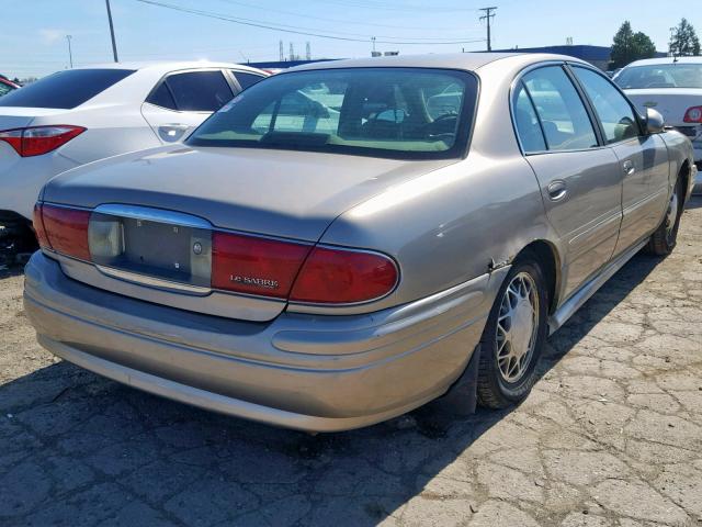 1G4HP52K544120607 - 2004 BUICK LESABRE CU TAN photo 4