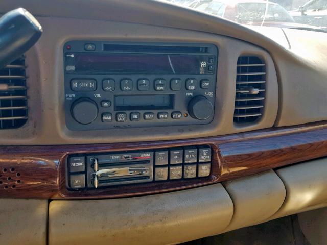 1G4HP52K544120607 - 2004 BUICK LESABRE CU TAN photo 9