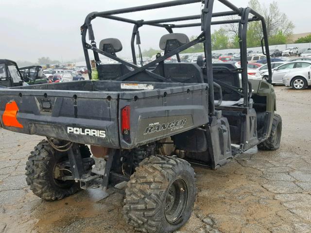 4XAWH76A0E2305450 - 2014 POLARIS RANGER 800 GREEN photo 4