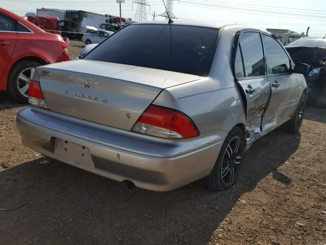 JA3AJ26E42U020679 - 2002 MITSUBISHI LANCER ES GRAY photo 4