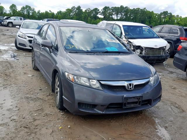 19XFA1F98AE056988 - 2010 HONDA CIVIC EXL CHARCOAL photo 1