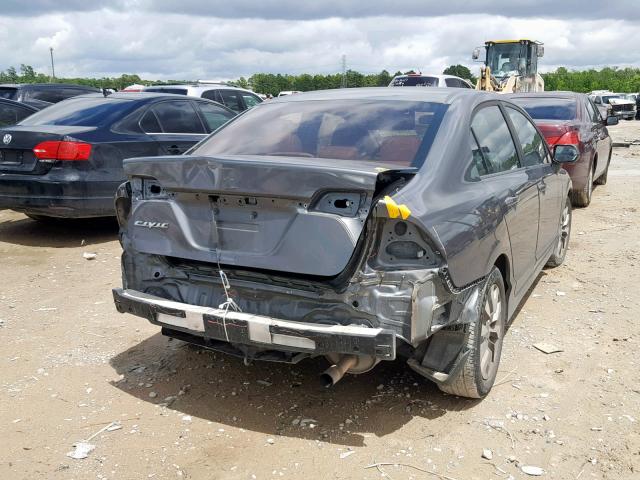 19XFA1F98AE056988 - 2010 HONDA CIVIC EXL CHARCOAL photo 4