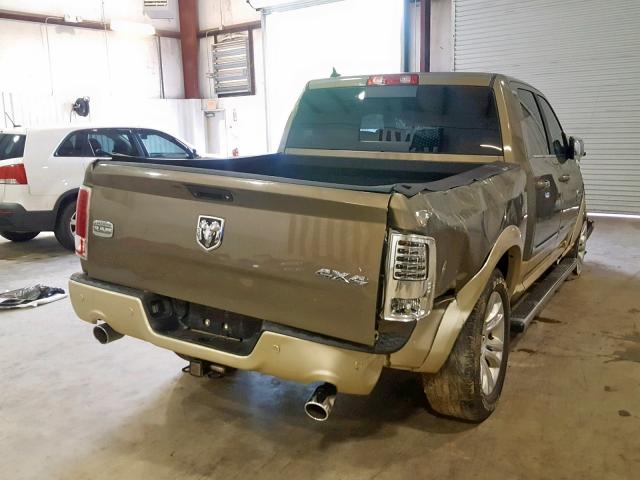 1C6RR7PT2FS673317 - 2015 RAM 1500 LONGH GREEN photo 4