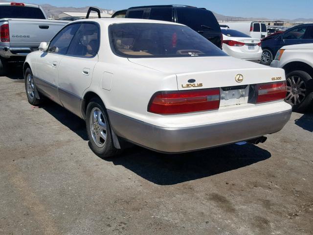 JT8GK13T7S0091189 - 1995 LEXUS ES 300 WHITE photo 3