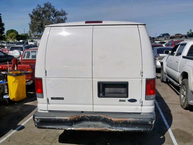 1FTNE1EW6ADA85656 - 2010 FORD ECONOLINE WHITE photo 6