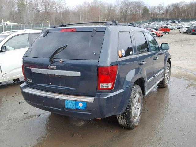 1J8GR48K17C617572 - 2007 JEEP GRAND CHER BLUE photo 4