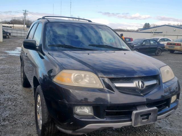 2HNYD18625H515598 - 2005 ACURA MDX TOURIN BLACK photo 1