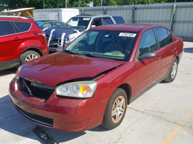 1G1ZS58F97F291928 - 2007 CHEVROLET MALIBU LS 红色 照片 2
