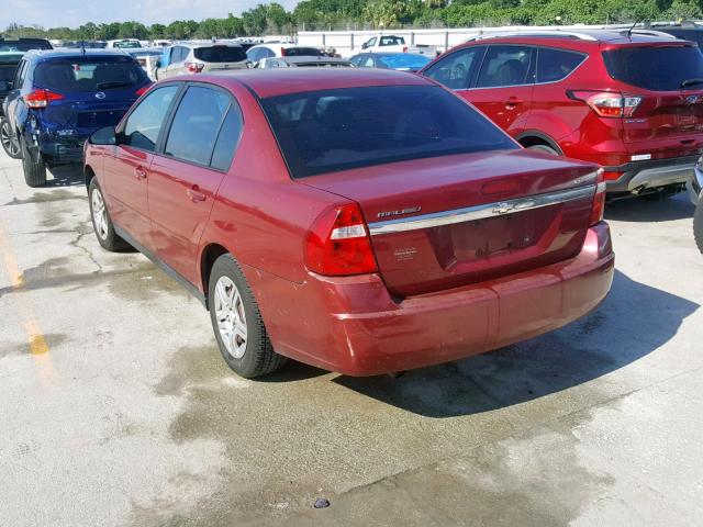 1G1ZS58F97F291928 - 2007 CHEVROLET MALIBU LS 红色 照片 3