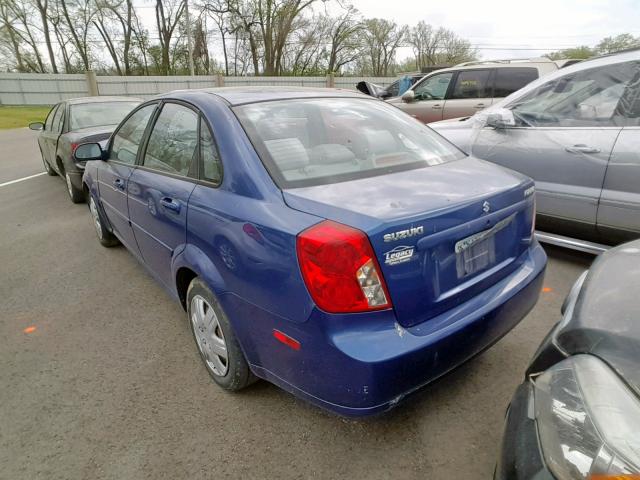 KL5JD56Z16K430554 - 2006 SUZUKI FORENZA BLUE photo 3