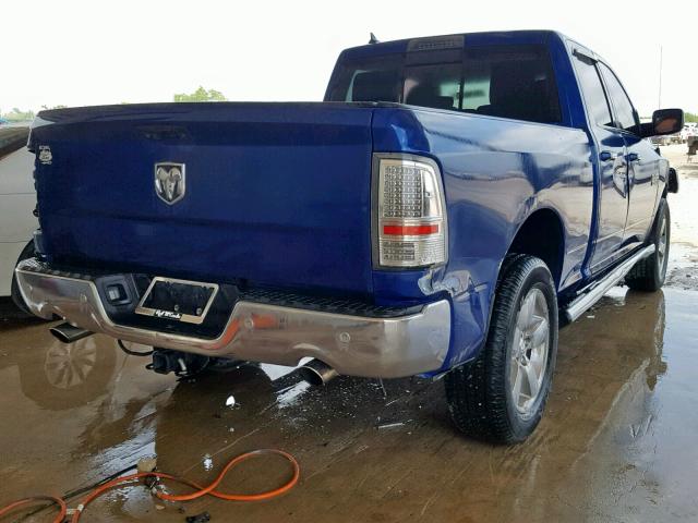 1C6RR6GG9ES415615 - 2014 RAM 1500 SLT BLUE photo 4