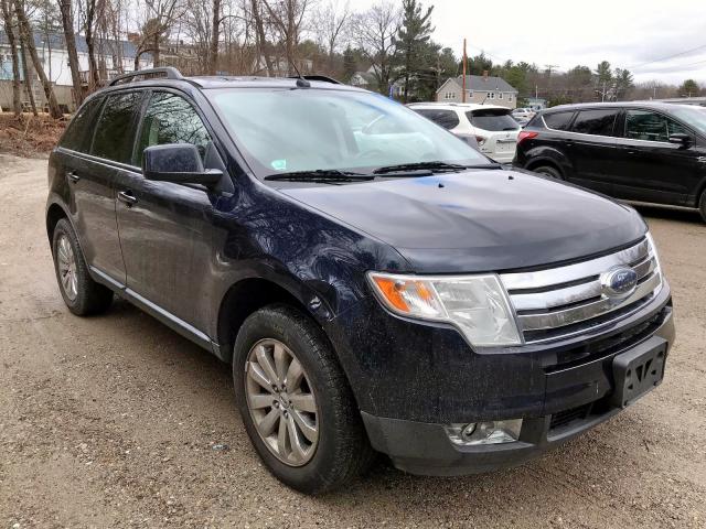 2FMDK48CX8BA97487 - 2008 FORD EDGE SEL BLACK photo 1