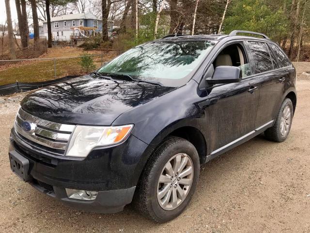 2FMDK48CX8BA97487 - 2008 FORD EDGE SEL BLACK photo 2