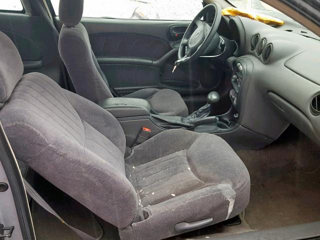 1G2NE12T8XM834755 - 1999 PONTIAC GRAND AM S SILVER photo 5