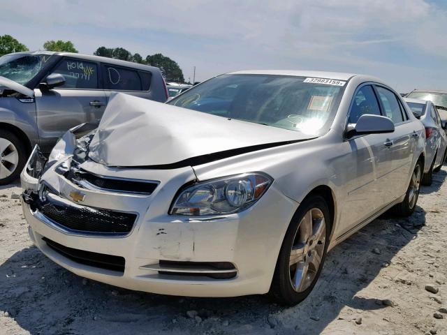 1G1ZC5E05CF233936 - 2012 CHEVROLET MALIBU 1LT 白色 照片 2