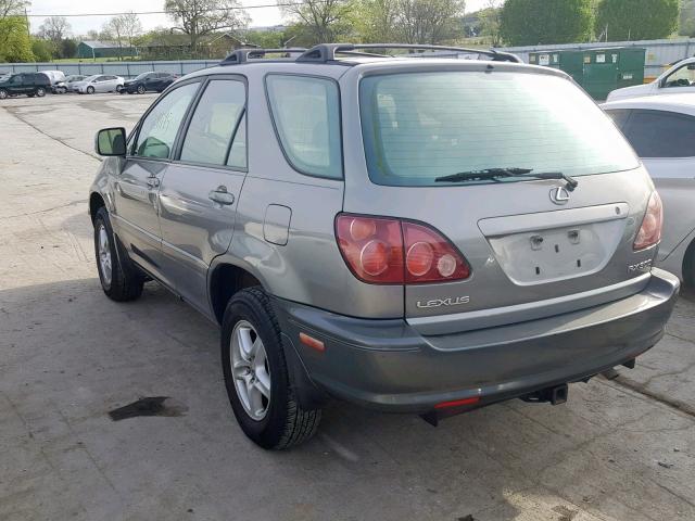 JT6HF10U9Y0098331 - 2000 LEXUS RX 300 SILVER photo 3