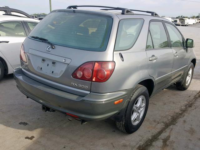 JT6HF10U9Y0098331 - 2000 LEXUS RX 300 SILVER photo 4