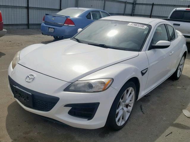 JM1FE17MX90401546 - 2009 MAZDA RX8 WHITE photo 2