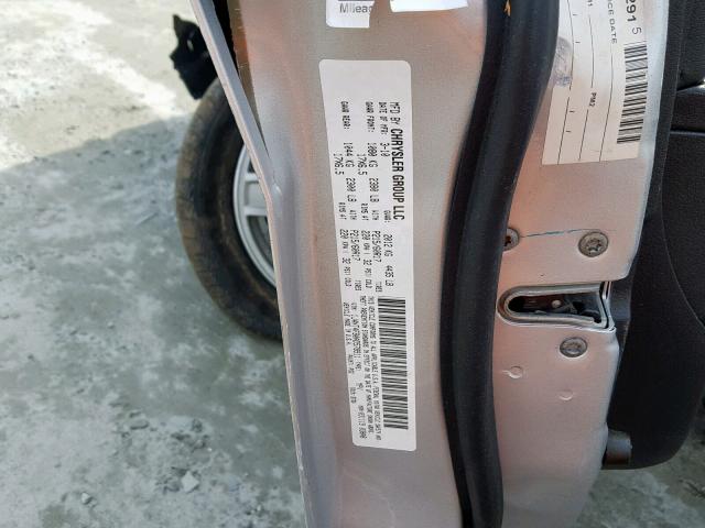 1J4NT4FB0AD578911 - 2010 JEEP COMPASS SP 银色 照片 10