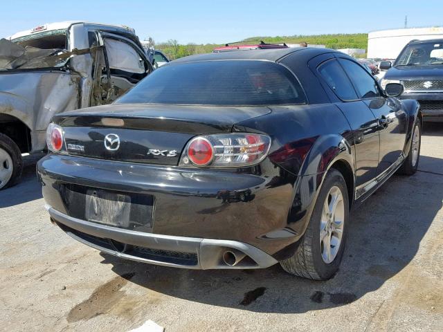 JM1FE173870210664 - 2007 MAZDA RX8 BLACK photo 4