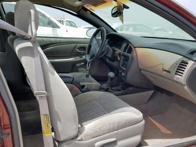 2G1WW12E2Y9234061 - 2000 CHEVROLET MONTE CARL 栗色 照片 5