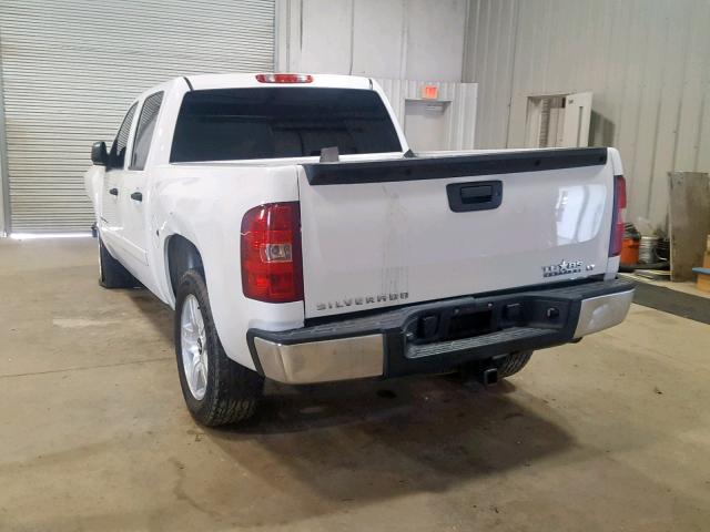 3GCEC13J77G534514 - 2007 CHEVROLET SILVERADO WHITE photo 3