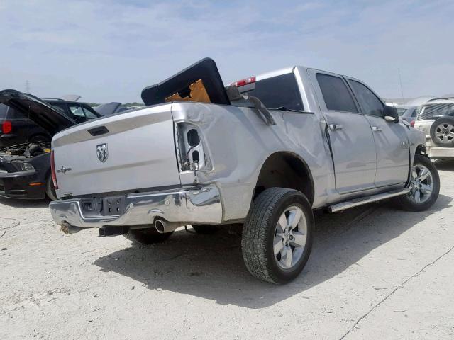 3C6RR6LT7GG388265 - 2016 RAM 1500 SLT SILVER photo 4