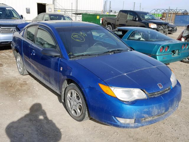 1G8AV12FX4Z219430 - 2004 SATURN ION LEVEL BLUE photo 1