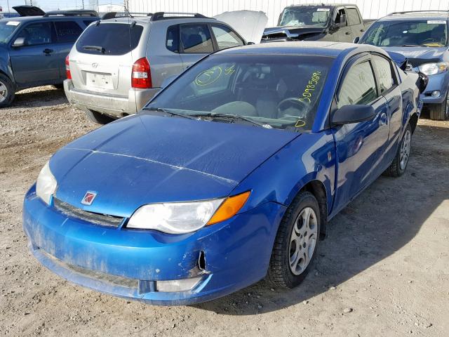 1G8AV12FX4Z219430 - 2004 SATURN ION LEVEL BLUE photo 2