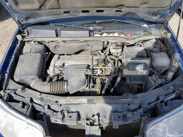 1G8AV12FX4Z219430 - 2004 SATURN ION LEVEL BLUE photo 7