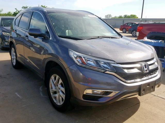 5J6RM3H72GL023457 - 2016 HONDA CR-V EXL GRAY photo 1