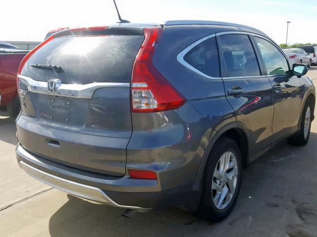 5J6RM3H72GL023457 - 2016 HONDA CR-V EXL GRAY photo 4