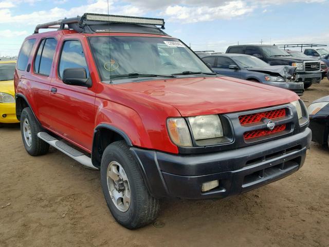 5N1ED28Y71C593948 - 2001 NISSAN XTERRA XE RED photo 1