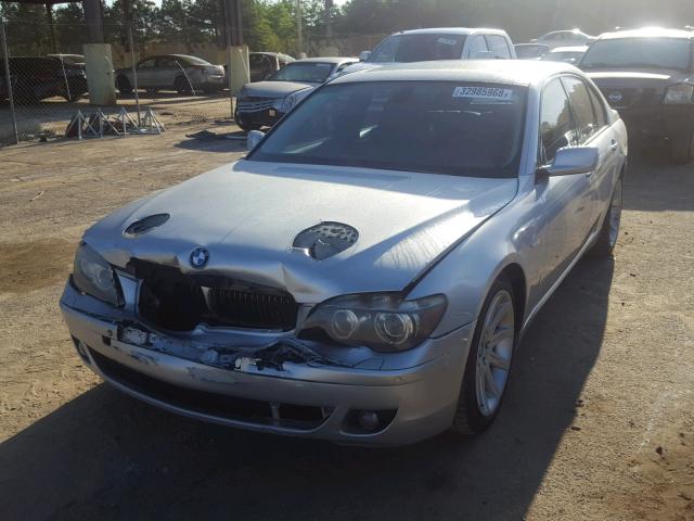 WBAHL83566DT06862 - 2006 BMW 750 I SILVER photo 2