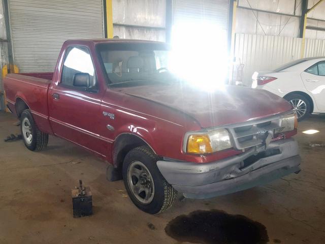 1FTCR10A1SUC12175 - 1995 FORD RANGER MAROON photo 1