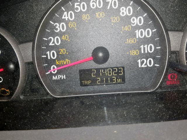 1G8AZ52FX3Z111870 - 2003 SATURN ION LEVEL BLACK photo 8