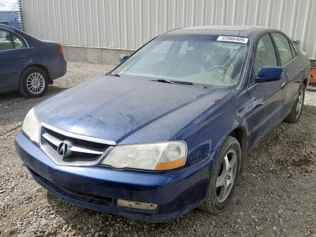 19UUA56693A800965 - 2003 ACURA 3.2TL BLUE photo 2