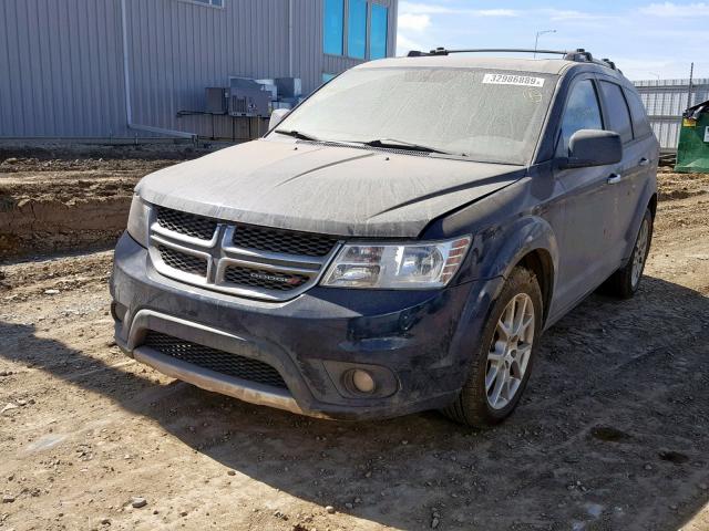 3C4PDDFG9FT554373 - 2015 DODGE JOURNEY R/ BLUE photo 2