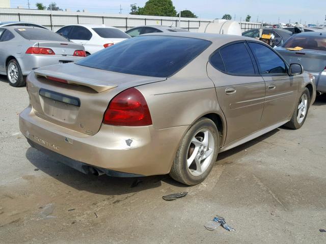 2G2WR544941334844 - 2004 PONTIAC GRAND PRIX GOLD photo 4