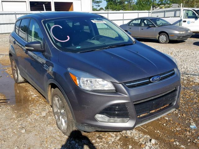 1FMCU0H97DUD87497 - 2013 FORD ESCAPE SEL GRAY photo 1