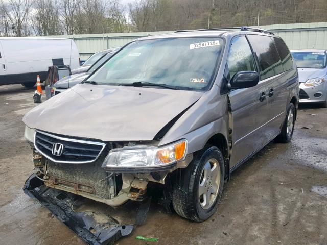 2HKRL18553H504667 - 2003 HONDA ODYSSEY LX BROWN photo 2