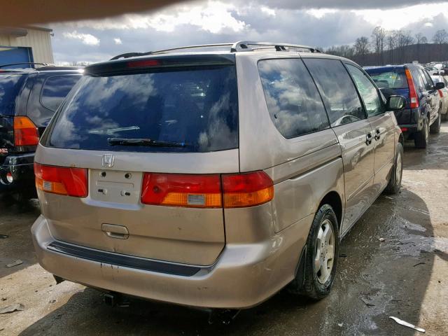 2HKRL18553H504667 - 2003 HONDA ODYSSEY LX BROWN photo 4