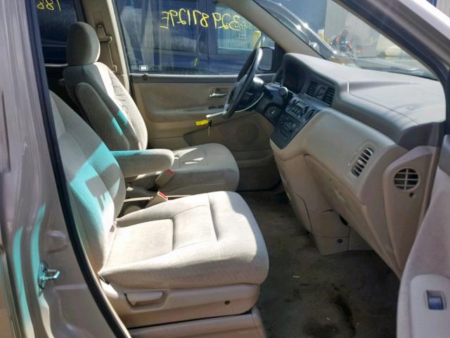 2HKRL18553H504667 - 2003 HONDA ODYSSEY LX BROWN photo 5