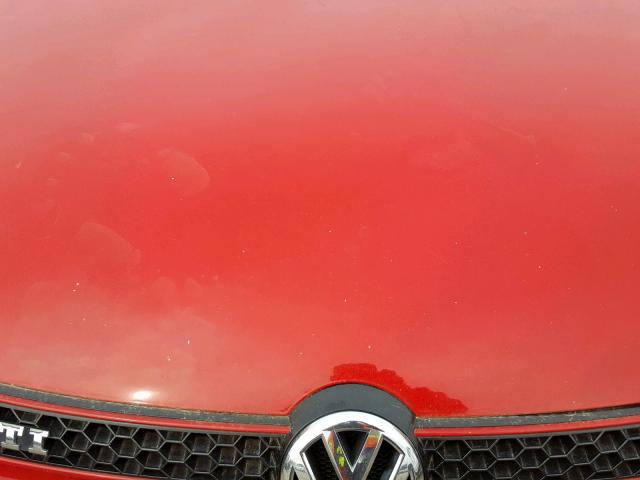 WVWED7AJ5CW079578 - 2012 VOLKSWAGEN GTI RED photo 7