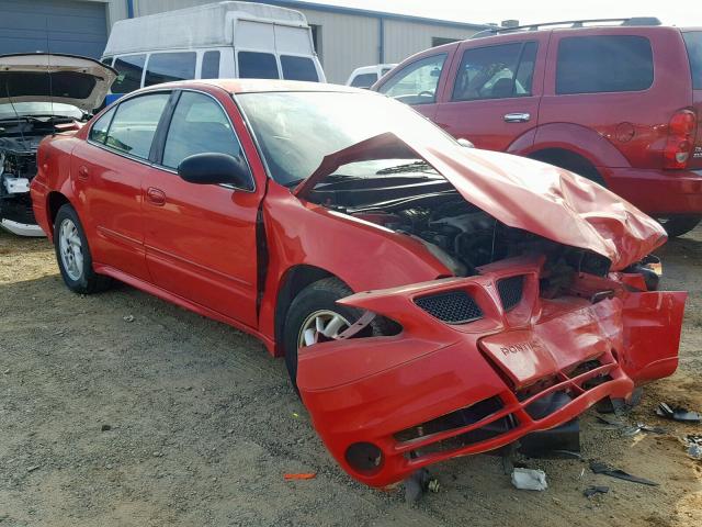 1G2NF52E14C138021 - 2004 PONTIAC GRAND AM S RED photo 1