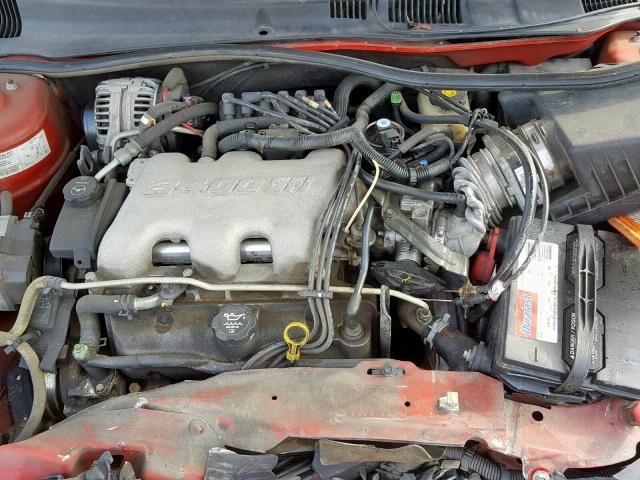 1G2NF52E14C138021 - 2004 PONTIAC GRAND AM S RED photo 7