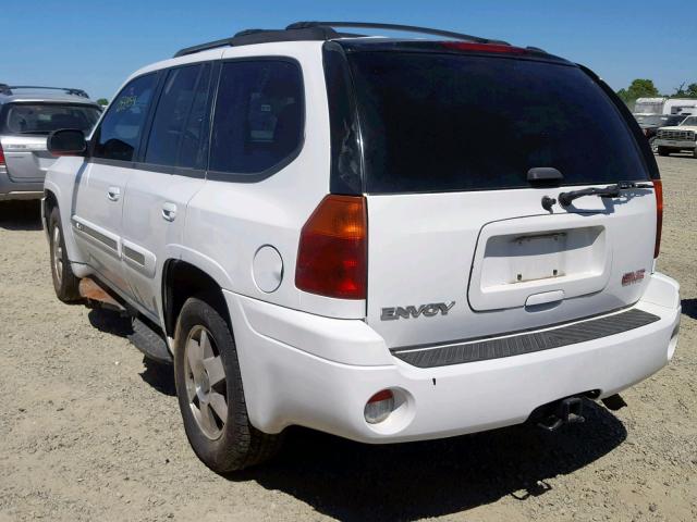 1GKDT13SX52319403 - 2005 GMC ENVOY WHITE photo 3